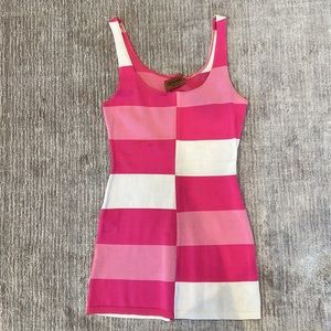 MISSONI VINTAGE COLOR BLOCK MINI DRESS